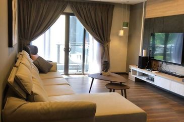 Maya Condominium Block B (Fully Furnished) (3R2B) | Likas | KK | Sabah For Sale