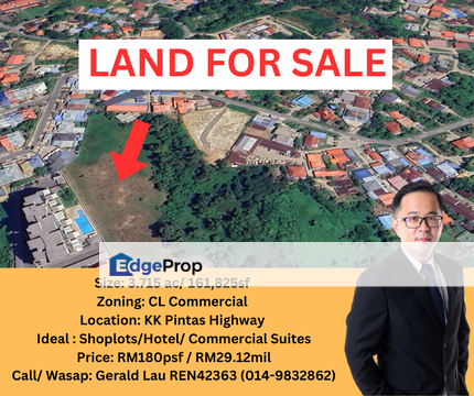 Jalan Pintas - Penampang Commercial Land Kota Kinabalu, Sabah, Kota Kinabalu