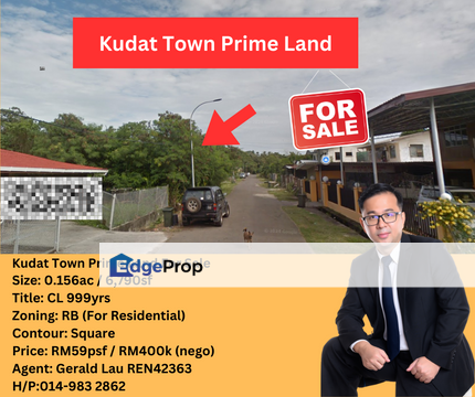 Kudat Prime Town Area Residential Land, Sabah, Kudat