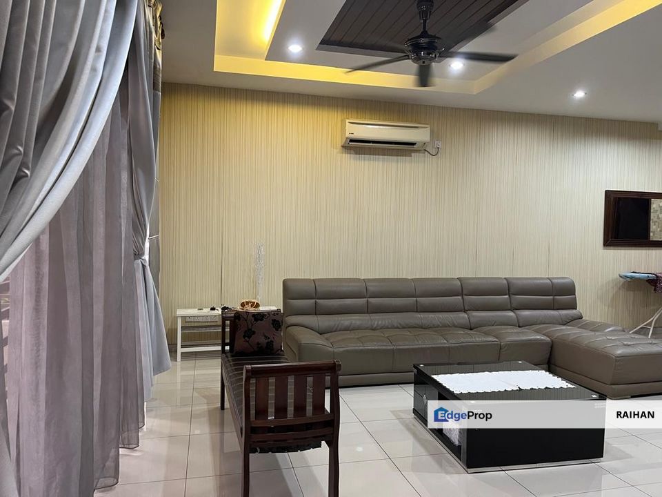 Bertam Perdana Lakehomes Renovated Partially Furnished Semi D Harga Nego , Penang, Bertam