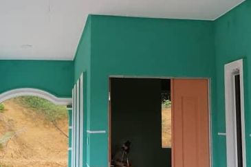 Tanah Dusun Banyak Pokok Buah dan Banglo Geran Individu Tepi Jalan Besar 