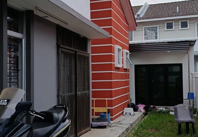 Taman Seri Putera Nibong Tebal Renovated Non Bumi Semi D Beside Playground Price Nego