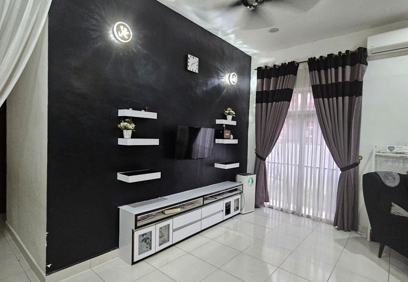 Taman Seri Putera Nibong Tebal Renovated Non Bumi Semi D Beside Playground Price Nego