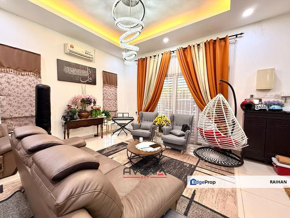 Taman Sena Jaya Kepala Batas Penang Non Bumi Semi D Fully Reno and Extended Gated Guarded, Penang, Kepala Batas