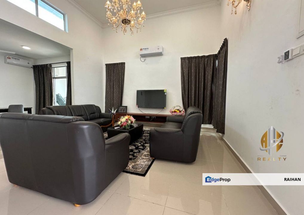 Taman Rupawan Kepala Batas Penang Banglo Corner Lot Fully Furnished Fu, Penang, Kepala Batas