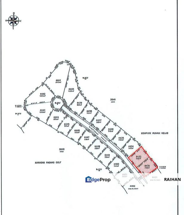 Penang Golf Resort Bertam Bungalow Land Near Highway and Bertam Resort, Penang, Bertam