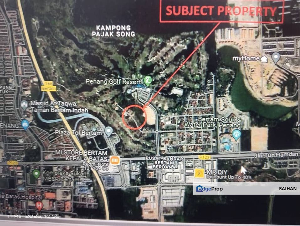 Penang Golf Resort Residential Land, Penang, Bertam