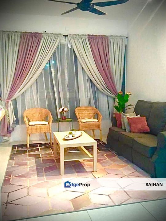 Meritus Residensi Perai Fully Renovated and Furnished with 2 car parks , Penang, Seberang Perai