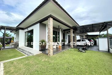 Bertam Eco Residence Penang Renovated Gated and Guarded Bungalow with Garage and Big Land