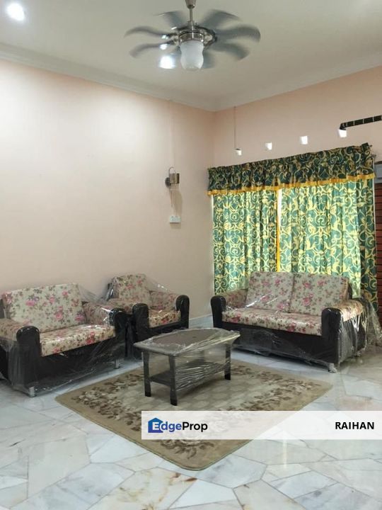 Taman Robina Air Tawar Butterworth Penang Freehold Fully Furnished Semi D with Extended Kitchen , Penang, Air Tawar