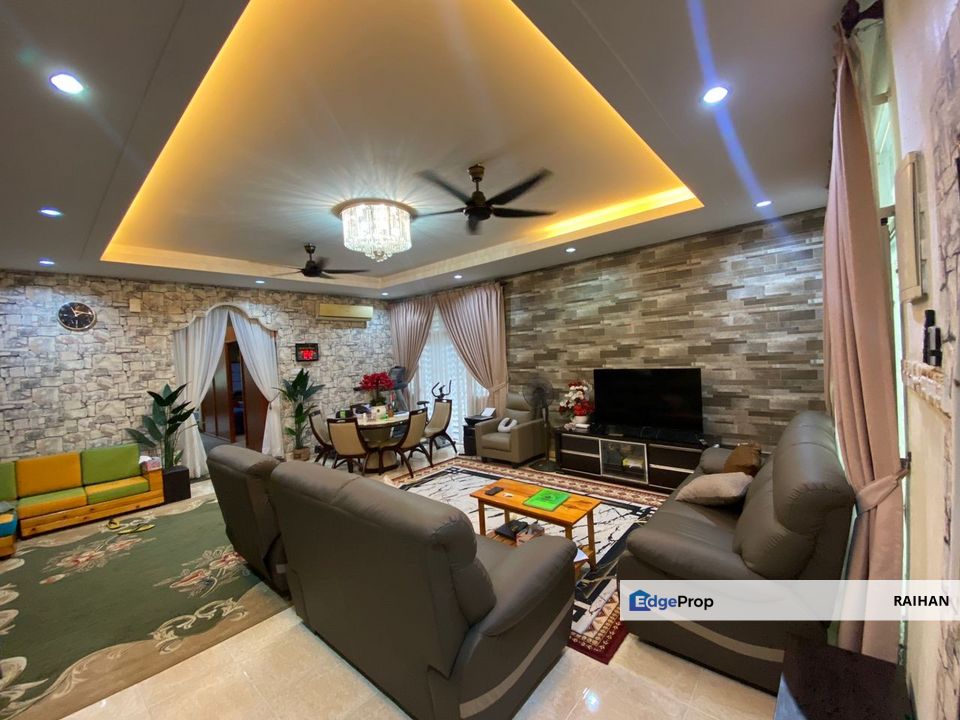 Taman Jawi Indah Sungai Jawi Penang Fully Renovated Freehold Semi D Extended Kitchen , Penang, Sungai Jawi