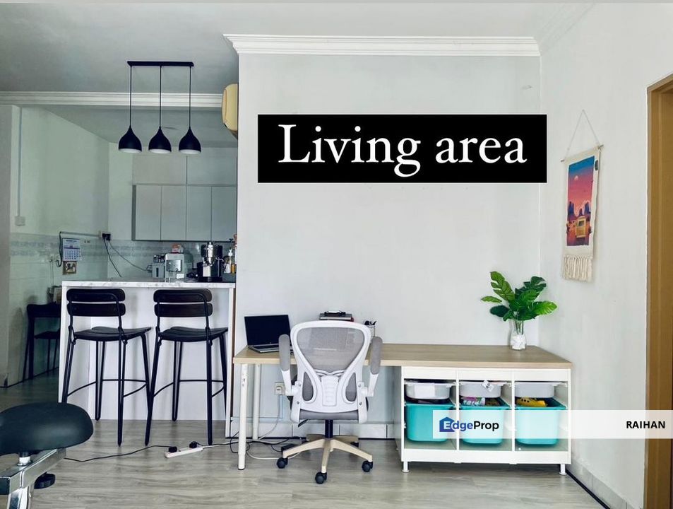 Apartment Pantai Intan Bagan Ajam Renovated Harga Turun With Wet and Dry Kitchen , Penang, Bagan Ajam