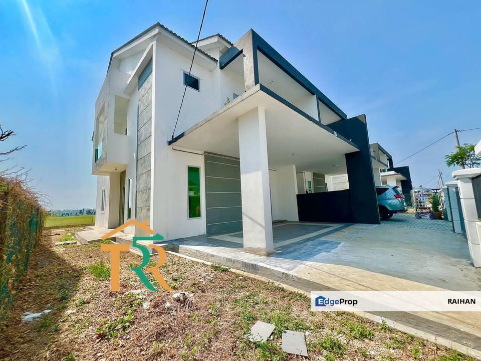 Harga Turun Taman Nusantara Kuala Kedah Semi D Baru Luas Ada 2 Balkoni, Kedah, Kuala Kedah
