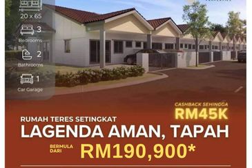 Lagenda Aman Tapah Perak Rumah Baru Siap Solar Panel Harga mirah