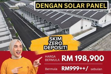 Lagenda Aman Tapah Perak Rumah Baru Siap Solar Panel Harga mirah