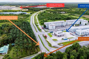 Lagenda Aman Tapah Perak Rumah Baru Siap Solar Panel Harga mirah