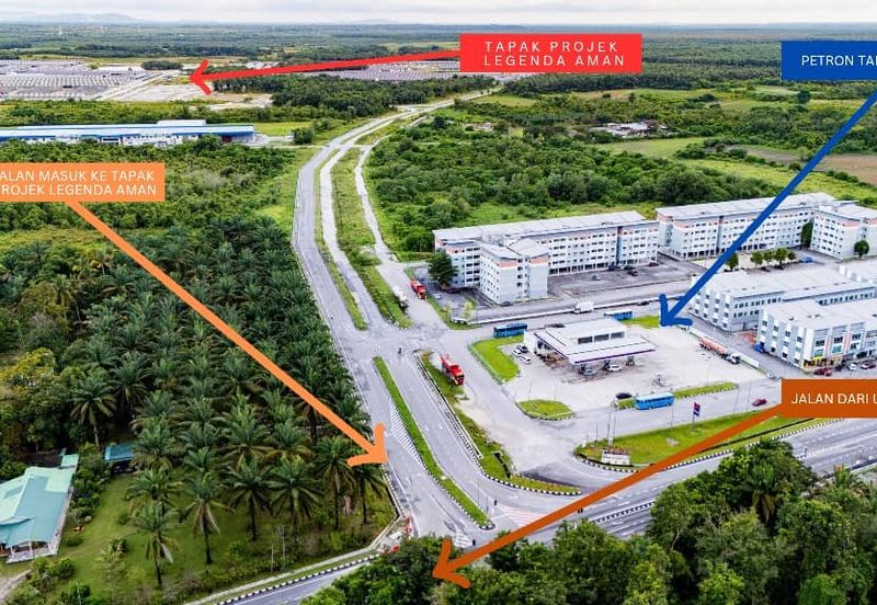 Lagenda Aman Tapah Perak Rumah Baru Siap Solar Panel Harga mirah