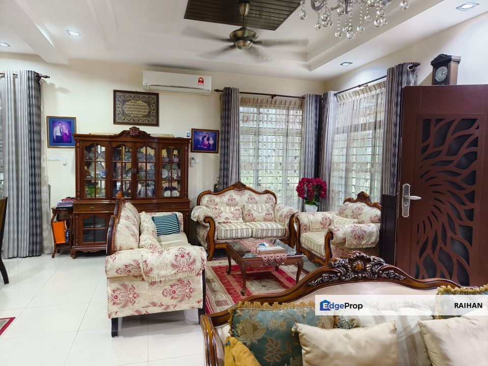 Taman Pauh Jaya Alamaya Perai Renovated Non Bumi Semi D Cantik Free Perabot , Penang, Pauh Jaya