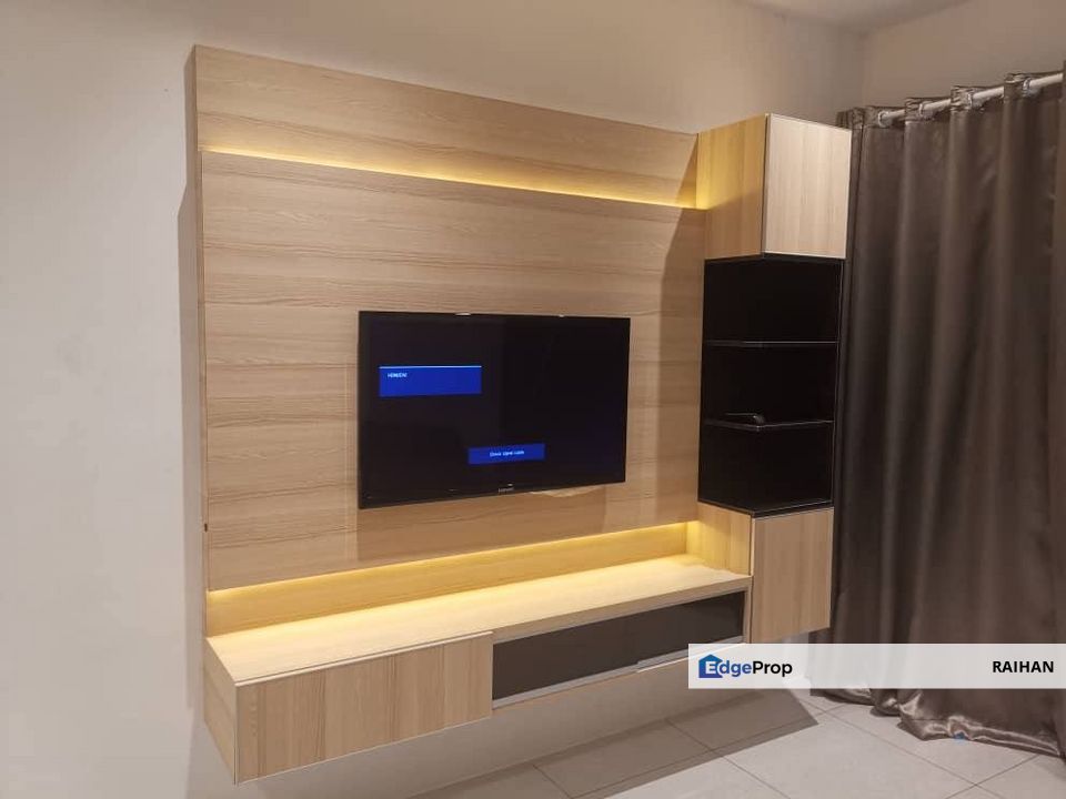 Meritus Residensi Perai Renovated and Fully Furnished 2 Parking , Penang, Seberang Perai