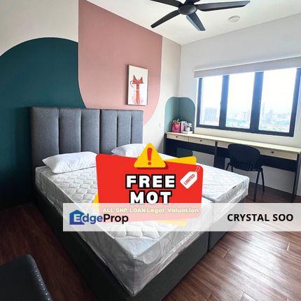 UCSI Residence 6Room4Bath ROI 6.85% ; ALL TENANTED+FREE MOT & ALL LEGAL FEES @ 5min to Connaught Night Market, Kuala Lumpur, Pantai Dalam/Kerinchi
