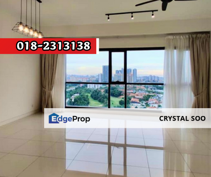 RARE Big Unit Tip Top Condition Tropicana Gardens Condo Big Layout For Sale, BEAUTIFUL GOLF VIEW, Walking 500meter to MRT Surian, Selangor, Tropicana