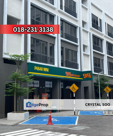 Setia Alam New Shop Direct Owner 99speedmart Cafe Learning Centre Education available here!!! (G,1st,2nd,3rd floor) Retail Shop Ready to Viewing, Selangor, Klang