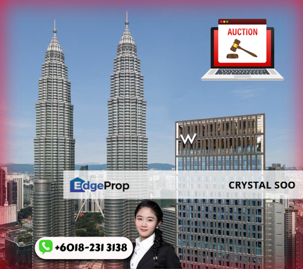 LELONG CALL OFF NO NEED BID@W Hotel【Tropicana The Residence】Walking distance to KLCC, Kuala Lumpur, KLCC