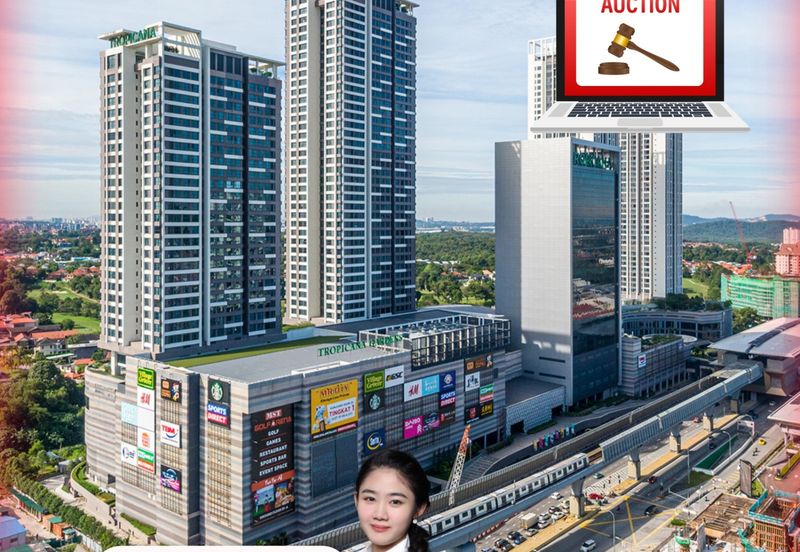⚠️Lelong CALL OFF BUY NETT PRICE by TOP 5 DEVELOPER Tropicana Gardens@Kota Damansara; link bridge to MRT SURIAN & GARDENS MALL