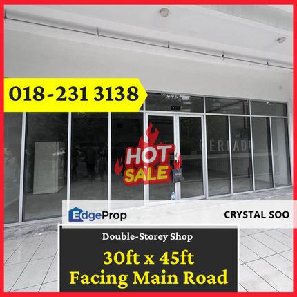 Southville City Facing Main Road Double Storey Shop【GF and 1st Available】LIMITED FREE 2 CAR PARK!!, Selangor, Balakong