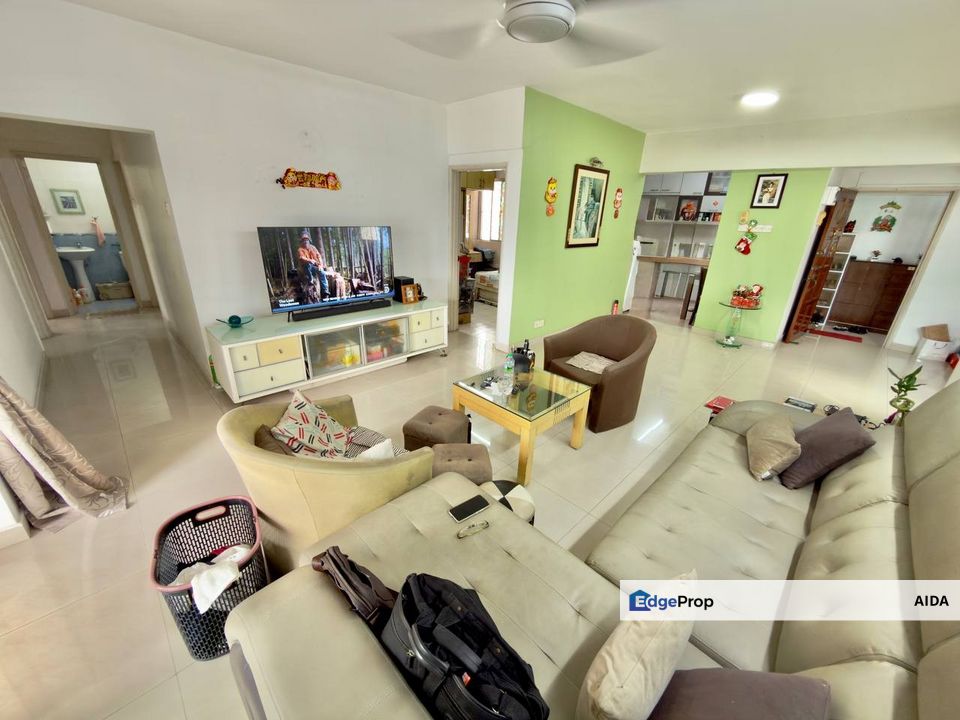 Sri Lata Condominium, Desa Petaling 1,280 sf, 4 room, 2carpark 400k only!, Kuala Lumpur, Desa Petaling