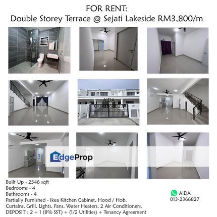 Double Storey Terrace @ Sejati Lakeside, Cyberjaya, Selangor, Cyberjaya