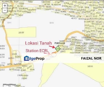 Tanah Tepi Jalan Utama KL-Kuantan ,Maran,Land For Sale Tepi Jalan Utama KL-Kuantan Maran, Pahang SEBELAH STESEN ECRL MARAN 9.05 Ekar - Status Bangunan, Pahang, Chenor