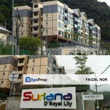  APARTMENT SURIA D’ROYAL LILY , TANAH RATA , Cameron Highland untuk dijual. MURAH DAN BERBALOI  Apartment Fully Furnished SESUAI UTK MULAKAN BISNES, Pahang, Tanah Rata