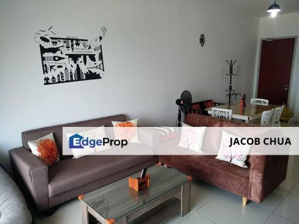 Raffles Suites @ Uda Utama 2 Bedrooms Fully Furnished For Rent, Johor, Skudai