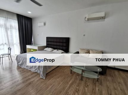 Palazio Studio For rent 484 sqft Lower floor Renovated Wooden style flooring Cozy unit Fully furnished  1 carpark  Rental RM1500 only!   , Johor, Johor Bahru