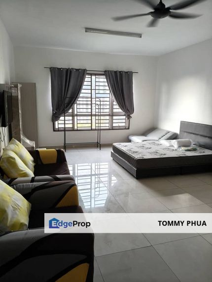 Zennith Suites Service Apartments Kebuh Teh Studio & 1 bathroom Intermediate lot for rent RM1800! This No Co-Broke listing ! Fully furnished  , Johor, Johor Bahru