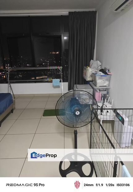 For Sale DA2827  Twin Tower  Studio 1 Bathroom 599 sqft Fully Furnished Walking distance to CIQ/RTS , Johor, Johor Bahru