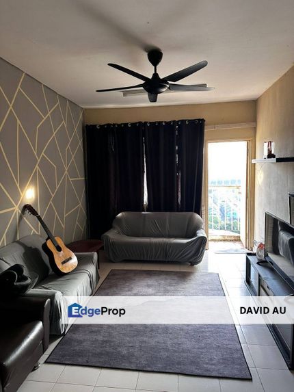 Villa Krystal Apartment  Corner Unit , Non Bumi Lot Built-up 833sqft, Johor, Skudai