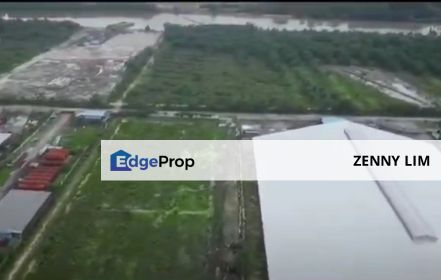 RM43psf! 3.49 Acres, River Fronting! Pulau Carey/Telok Panglima Garang Industrial Zoning Land for Sale, Selangor, Pulau Carey