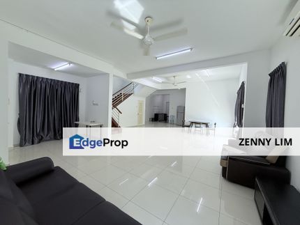 Rental RM2500! 40x82.5, 4+1R5B, Fully Air Cond! Bandar Parkland 2 Sty Semi Detached House to Let, Selangor, Klang