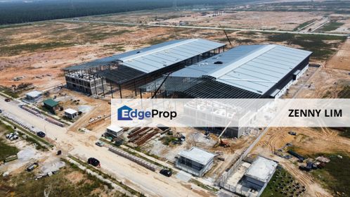 RM2.2psf! Built-up 79.5k sf, 1200 Amp, Ready in Q1 2026! Kapar / Jeram 3 Sty Detached Factory to Let, Selangor, Kapar 