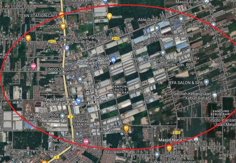 Telok Panglima Garang Industrial Zone