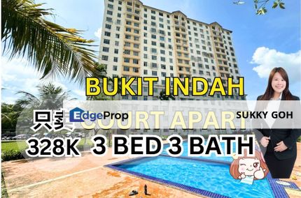 Medium Cost Bukit Indah Court Apartment, Johor, Bukit Indah