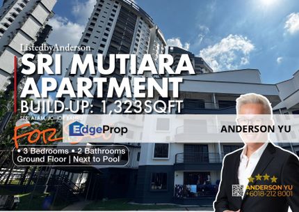 Renovated Unit at Sri Mutiara Apartment @ Seri Alam, Johor, Masai