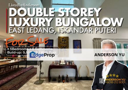 Unblock View 2-Storey Premium Bungalow House@ East Ledang for Sale, Johor, Nusajaya