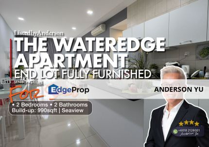 The Wateredge Apartment@Senibong Cove Fully Furnished Ready to Move-In for Sale, Johor, Masai