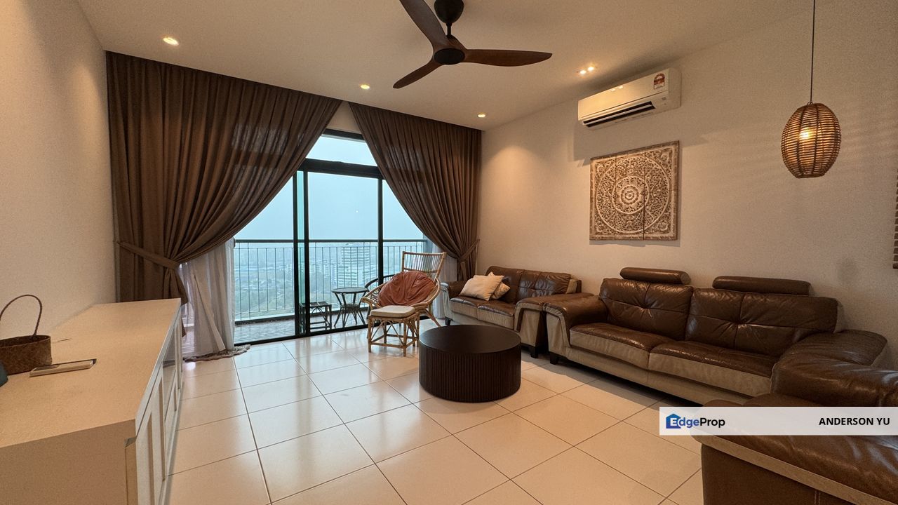 Fully Furnished High Floor Corner Lot Fully Furnished Setia Tropika, Kempas for Sale, Johor, Setia Tropika