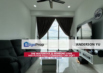 The Wateredge Apartment @ Senibong Cove: Fully Furnished with Seaview Appartment for Rent, Johor, Masai