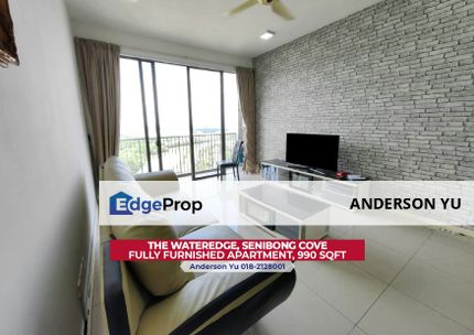 The Wateredge Apartment @ Senibong Cove: Fully Furnished Seaview, Cannal View for Rent, Johor, Masai