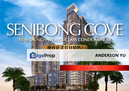 New Launch Seaview Condominium, Near CIQ & RTS in Senibong Cove Station for Sale, Johor, Masai